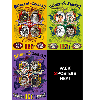 PACK 3 posters | HEY!
