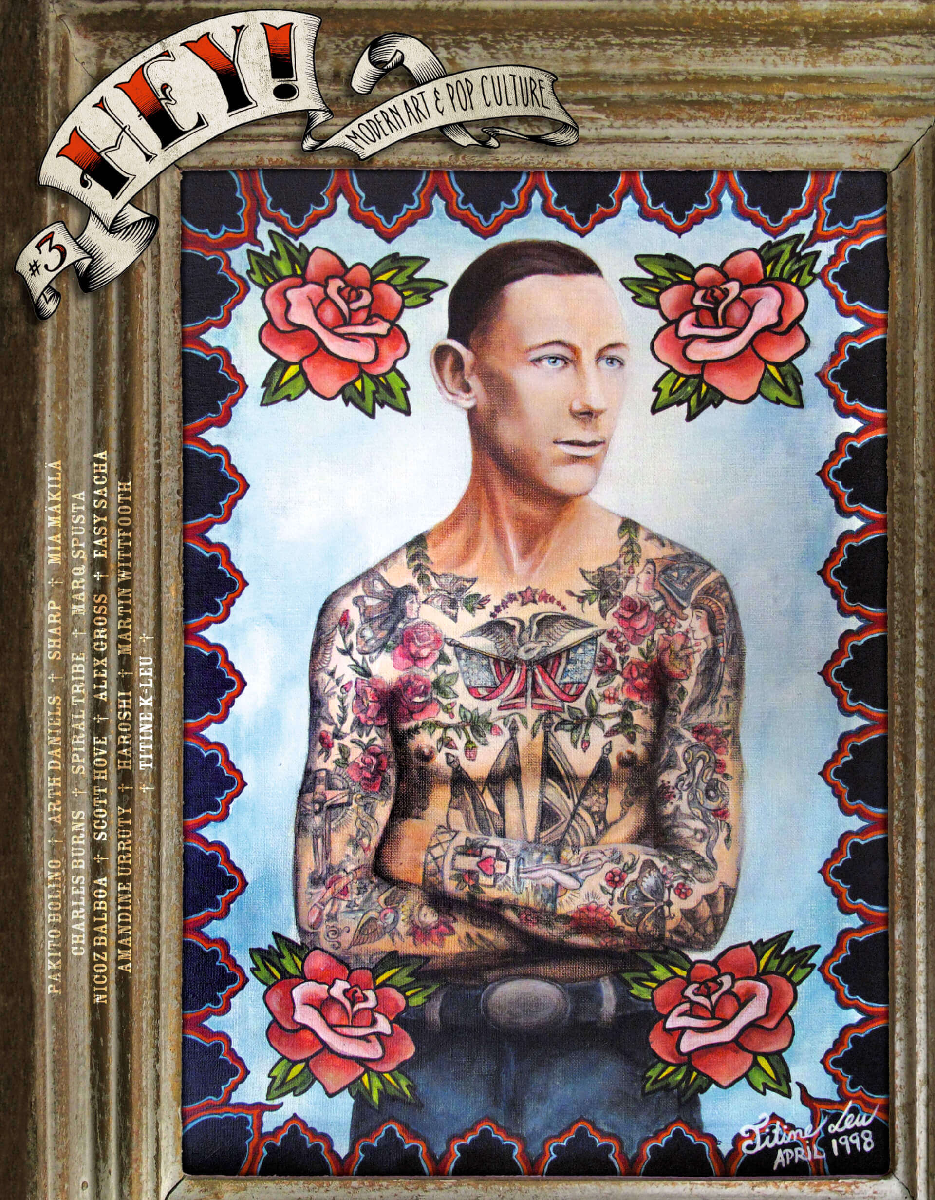 HEY! modern art & pop culture #3 - Epuisé | HEY!