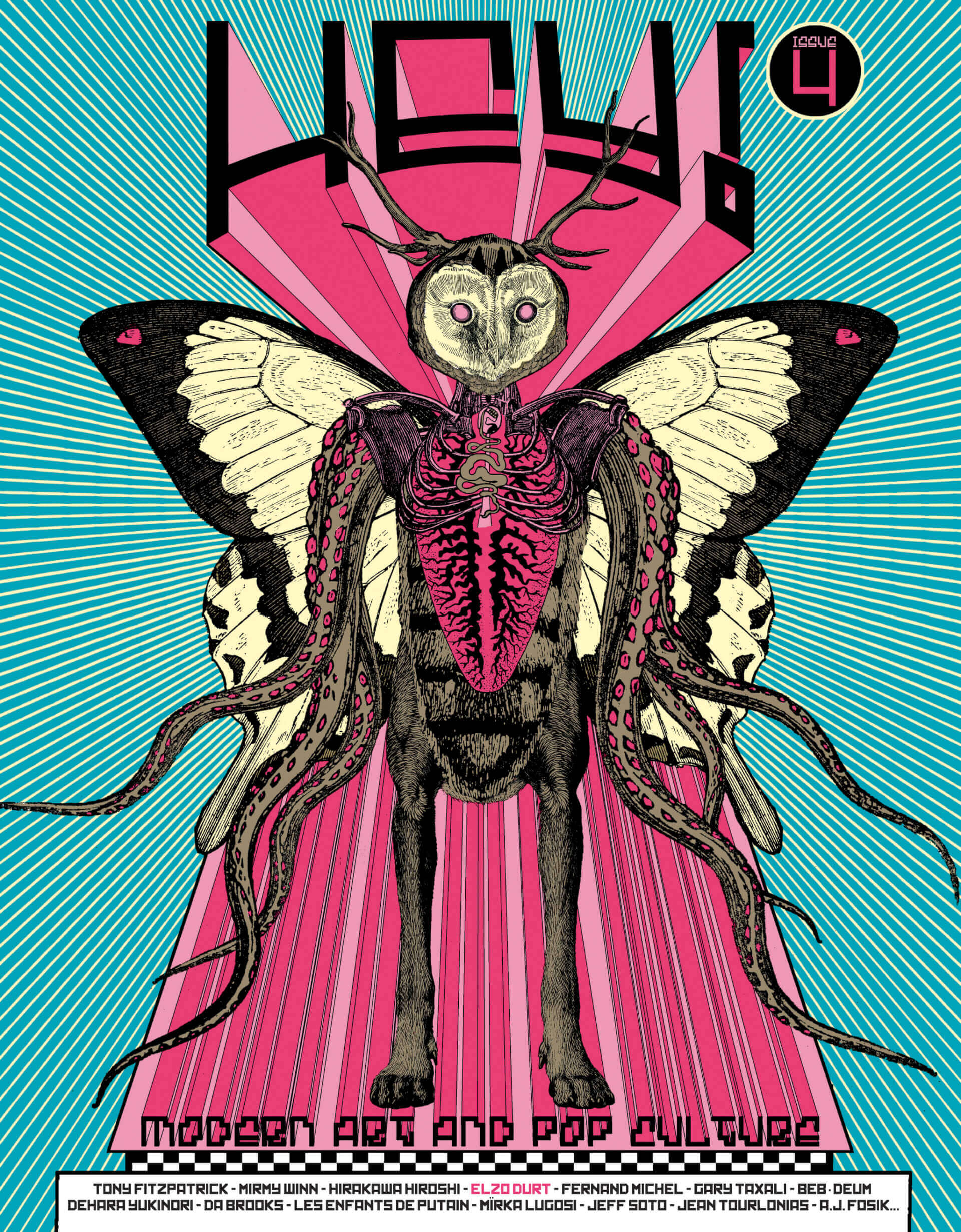 HEY! modern art & pop culture #4 - Epuisé | HEY!