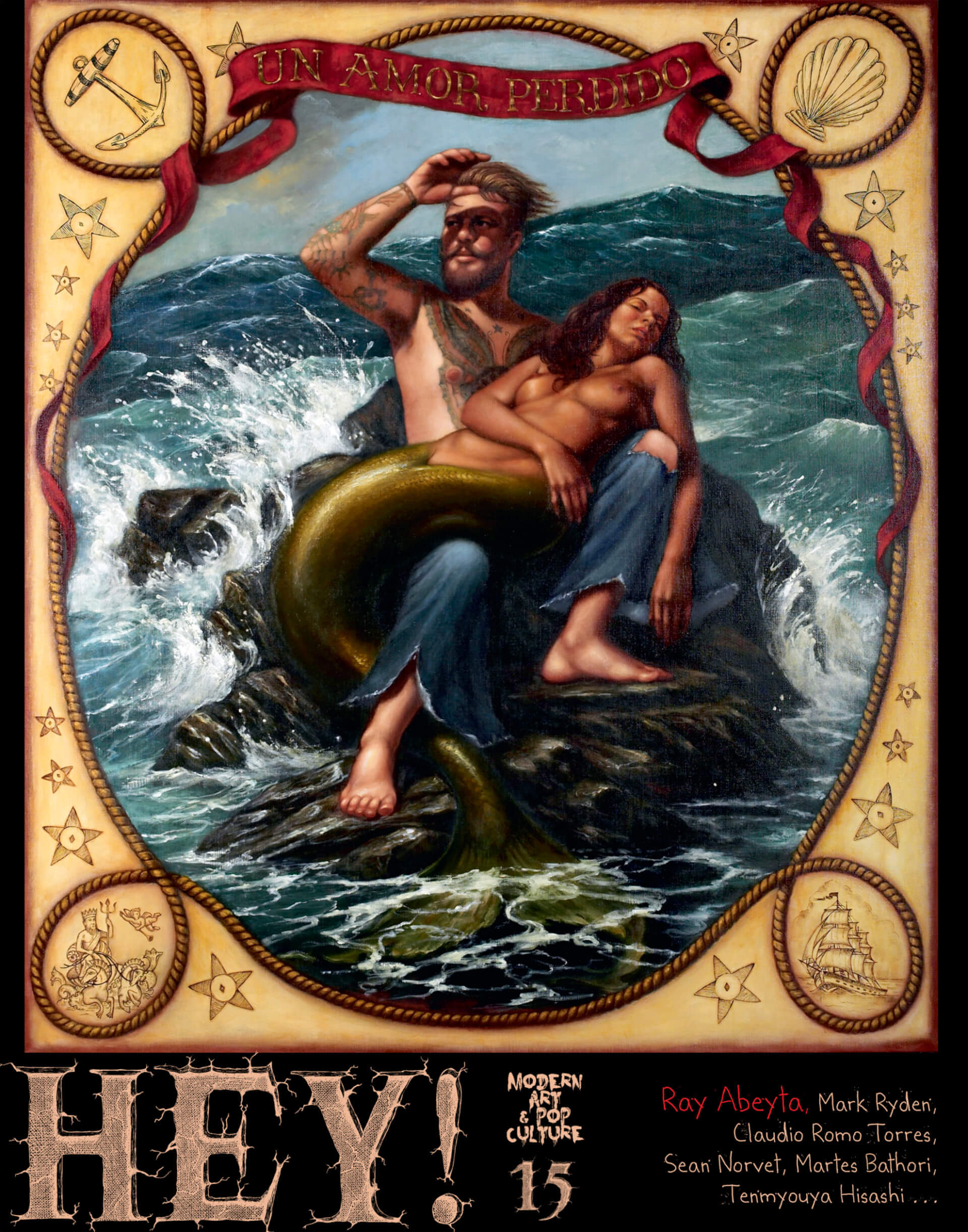 HEY! modern art & pop culture #15 - Epuisé | HEY!