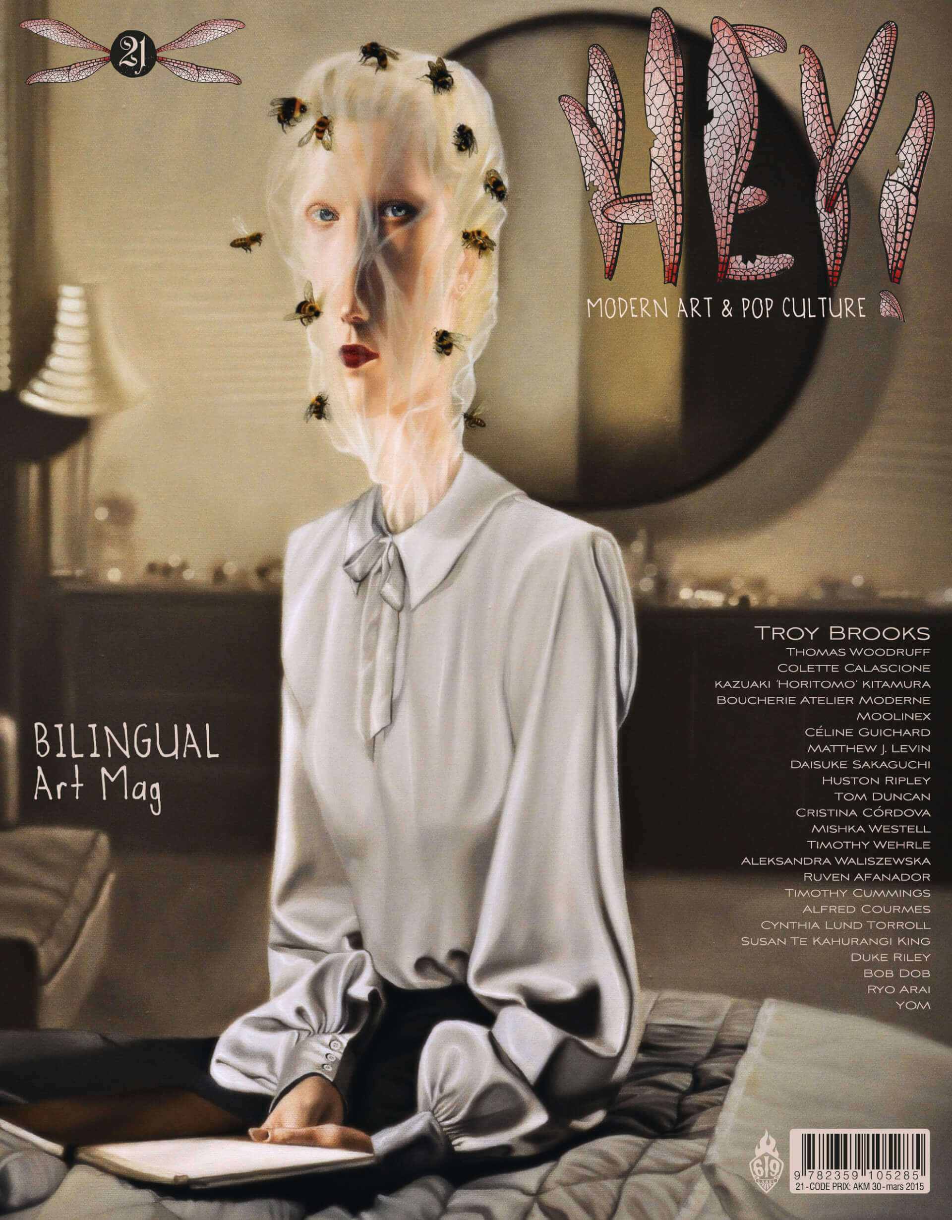 HEY! modern art & pop culture #21 - Epuisé | HEY!