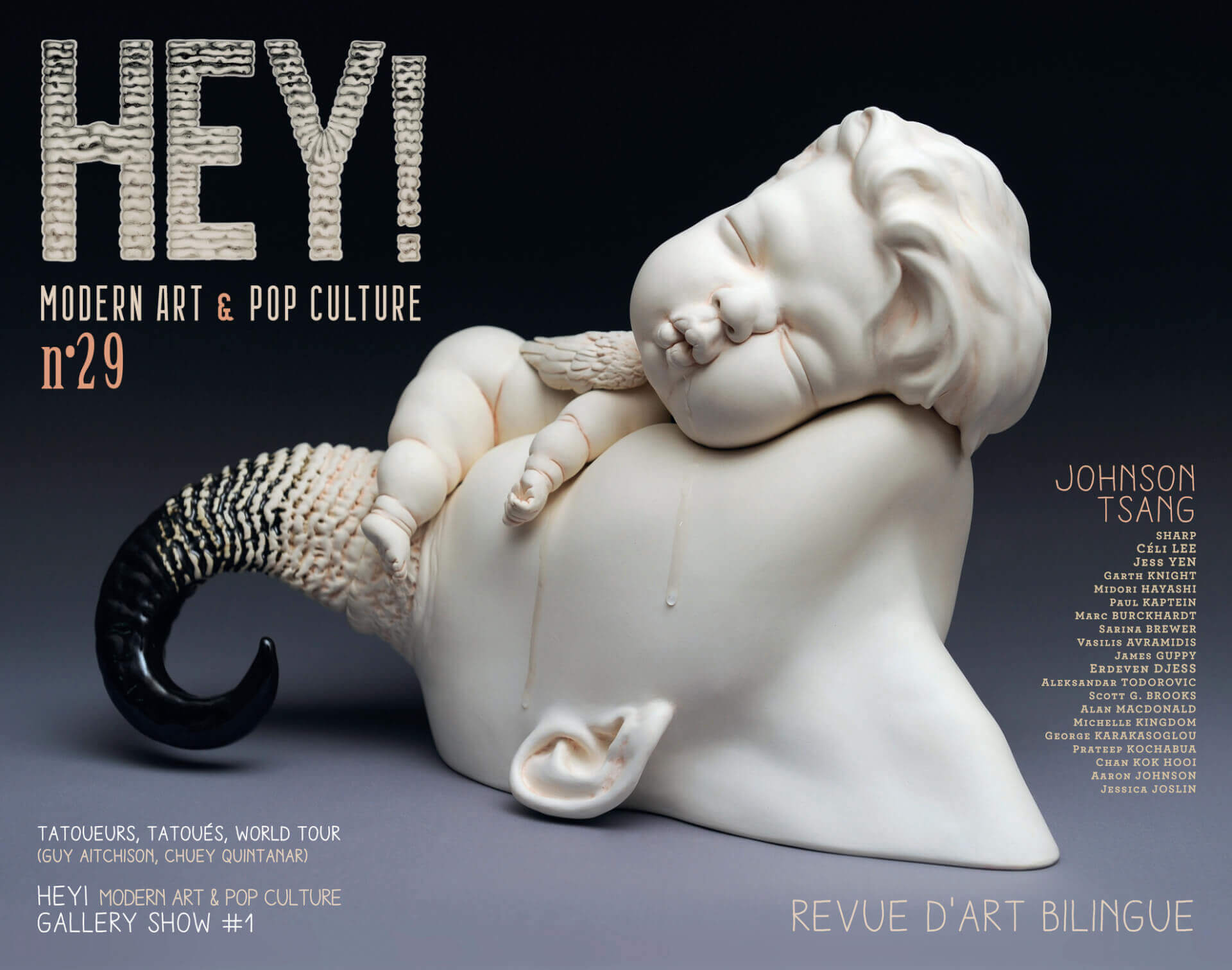 HEY! modern art & pop culture #29 - Epuisé | HEY!