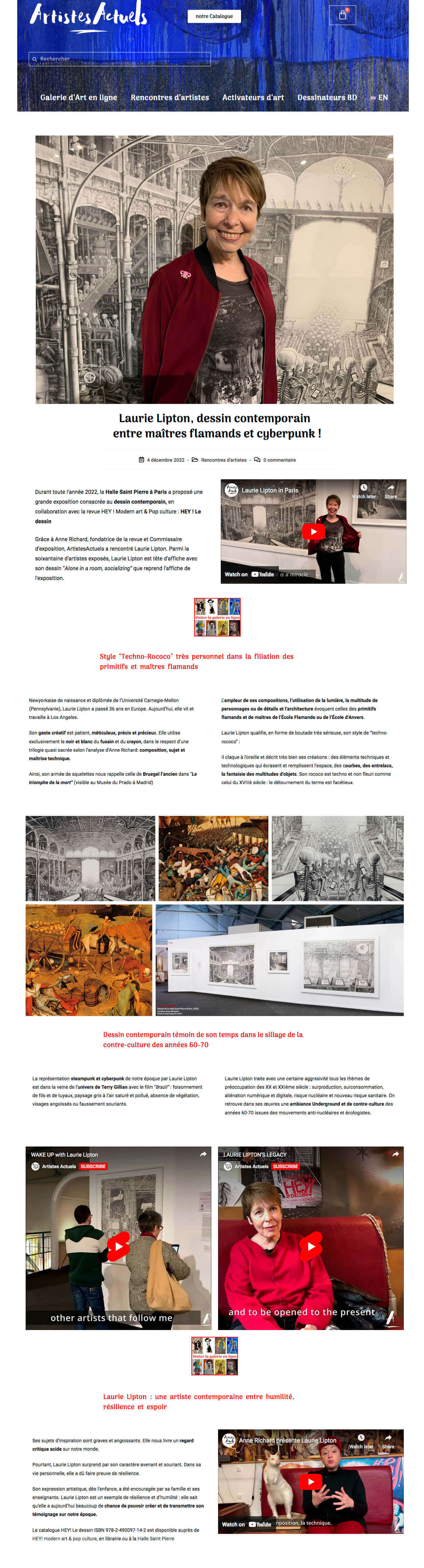 Artistes Actuels | HEY!