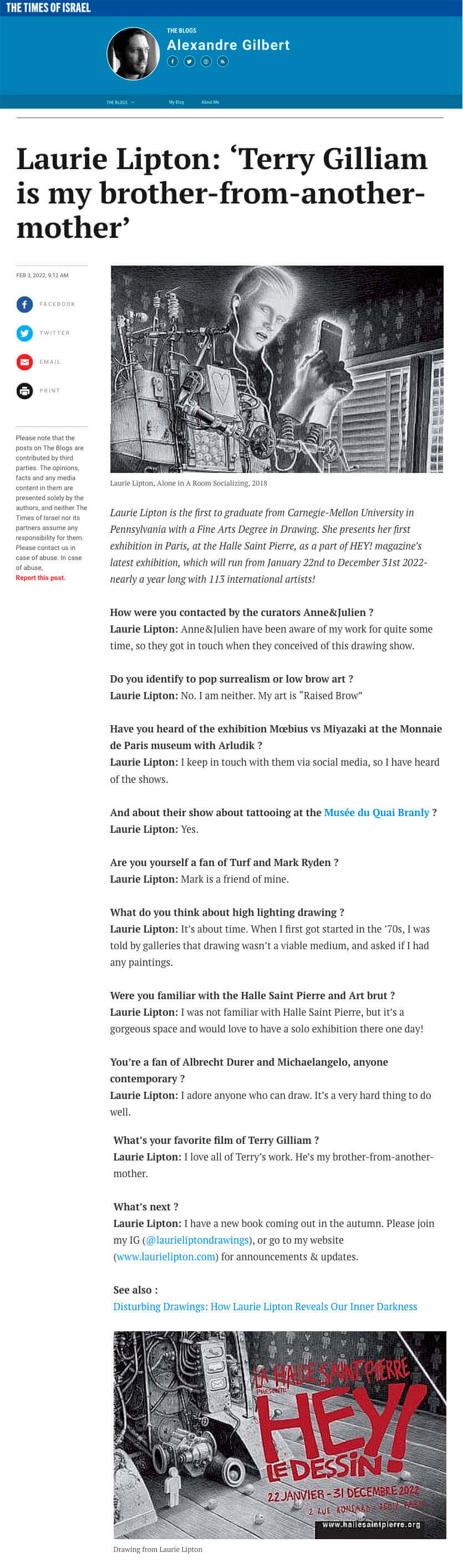 Times of Israel | HEY!