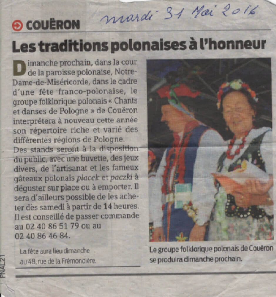 Les traditions polonaises à l'honneur | CZESC Nantes-Pologne