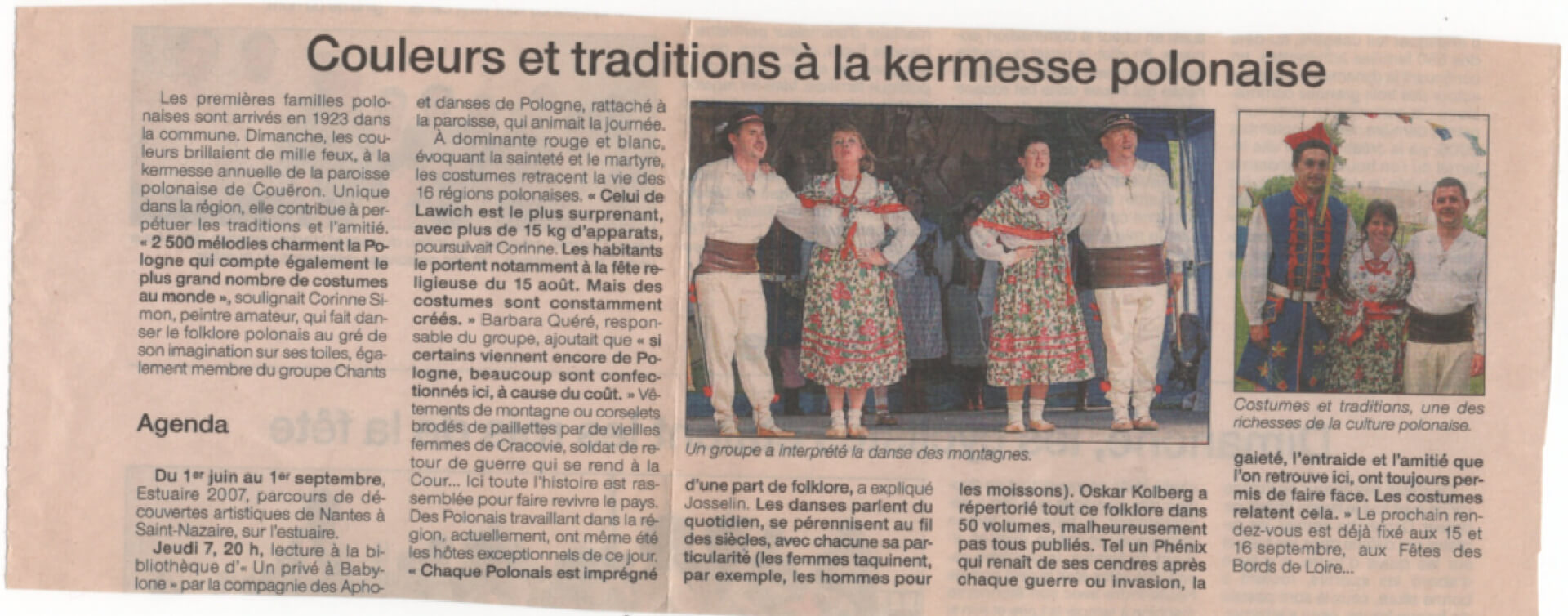 Couleurs et traditions à la Kermesse polonaise | CZESC Nantes-Pologne