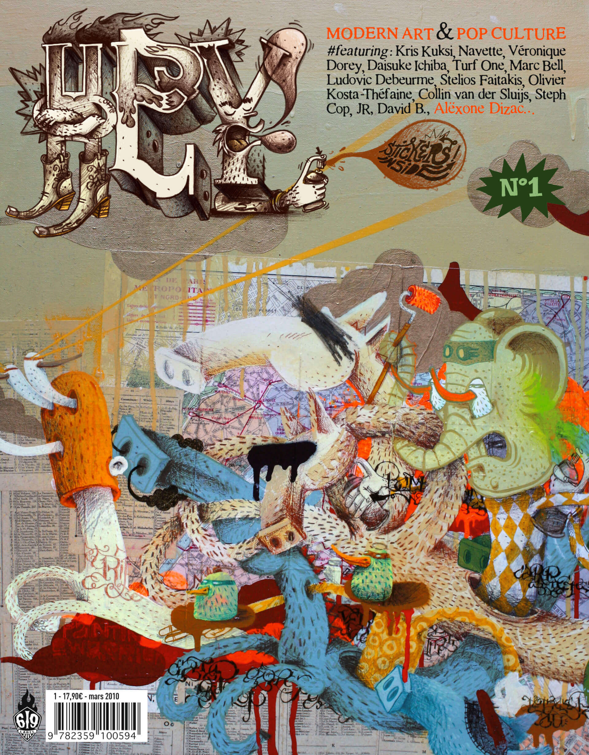 HEY! modern art & pop culture #1 - Epuisé | HEY!