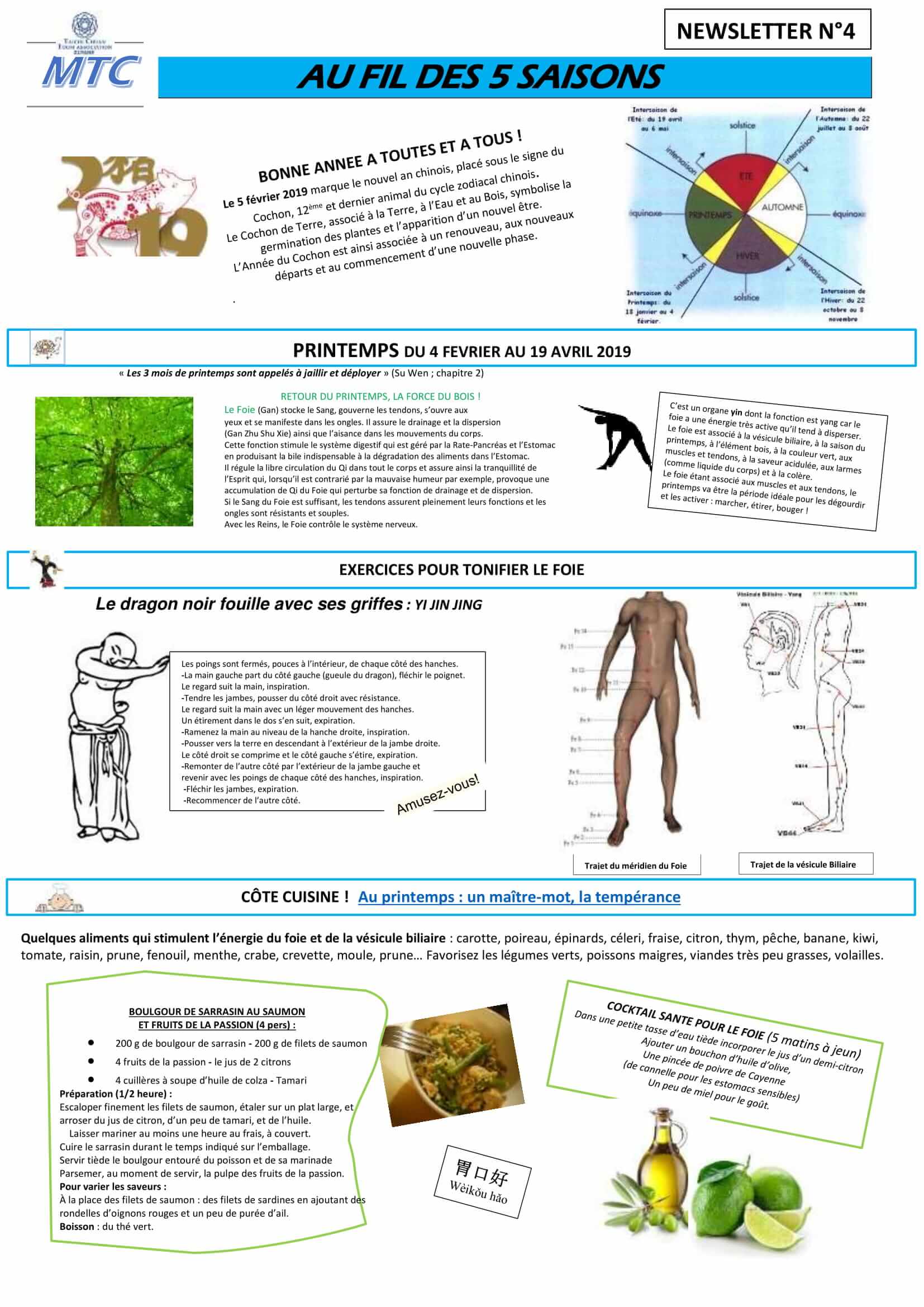 NEWS N°4 - AU FIL DES 5 SAISONS - intersaison vers printemps | Toum Guyane