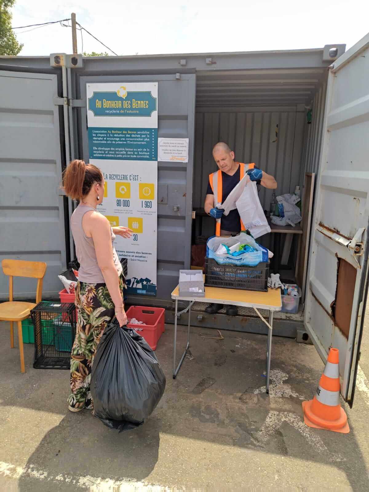 Au Bonheur des Bennes - recyclerie de l'estuaire