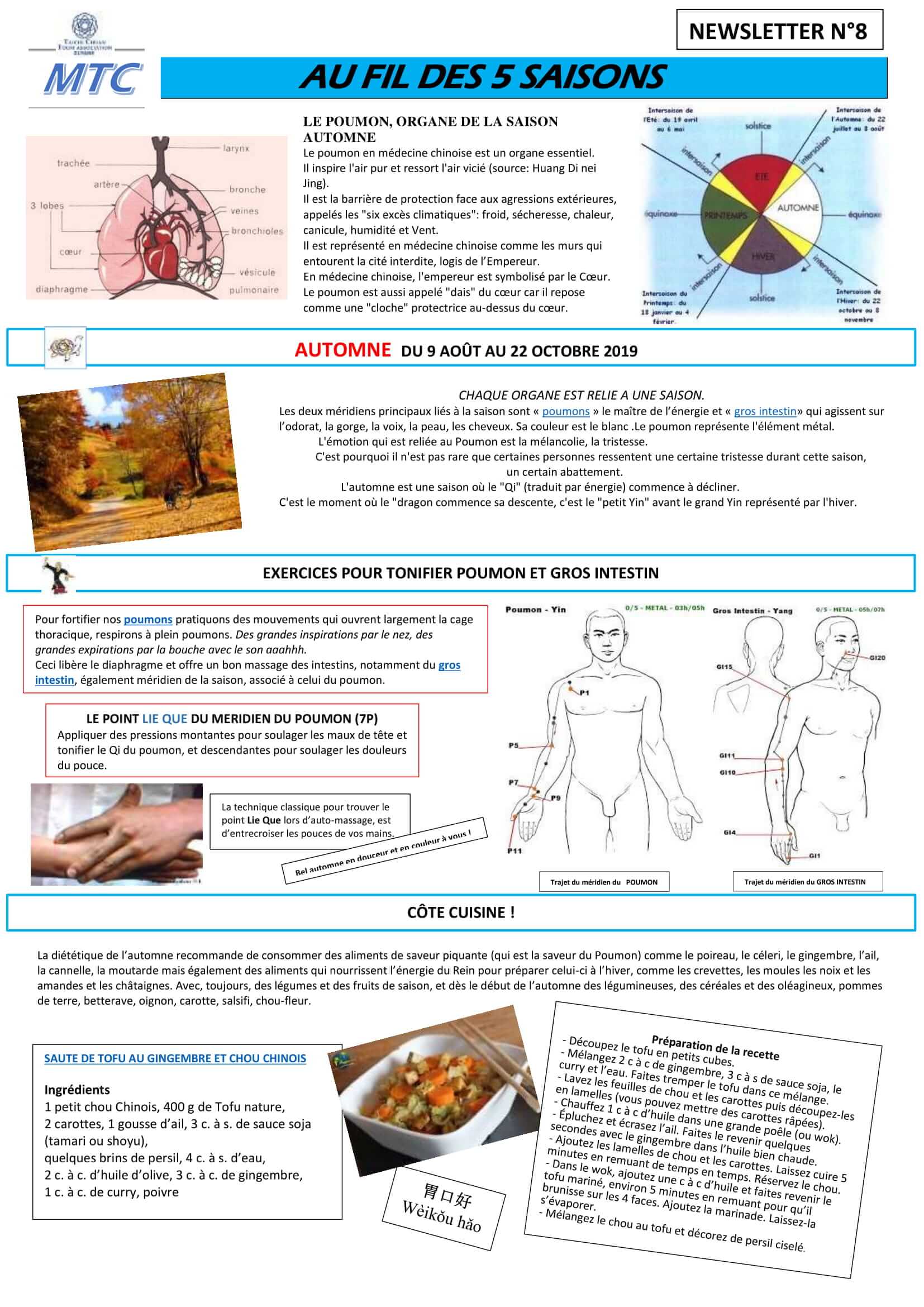 NEWS N°8 - AU FIL DES 5 SAISONS - automne | Toum Guyane