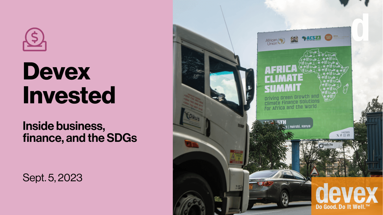 Devex Invested: Climate finance. On whose terms? | Forus