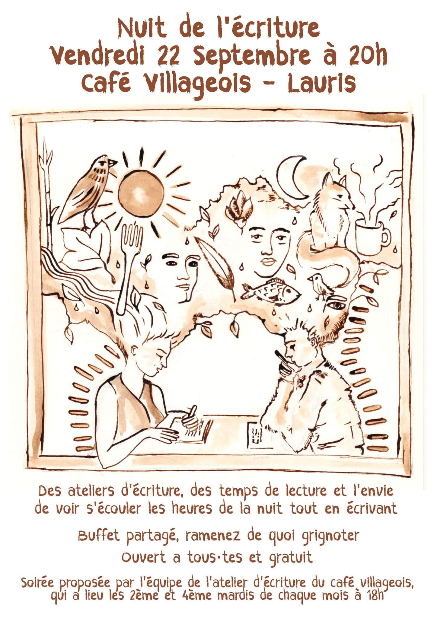 Nuit de l'écriture | Au Maquis