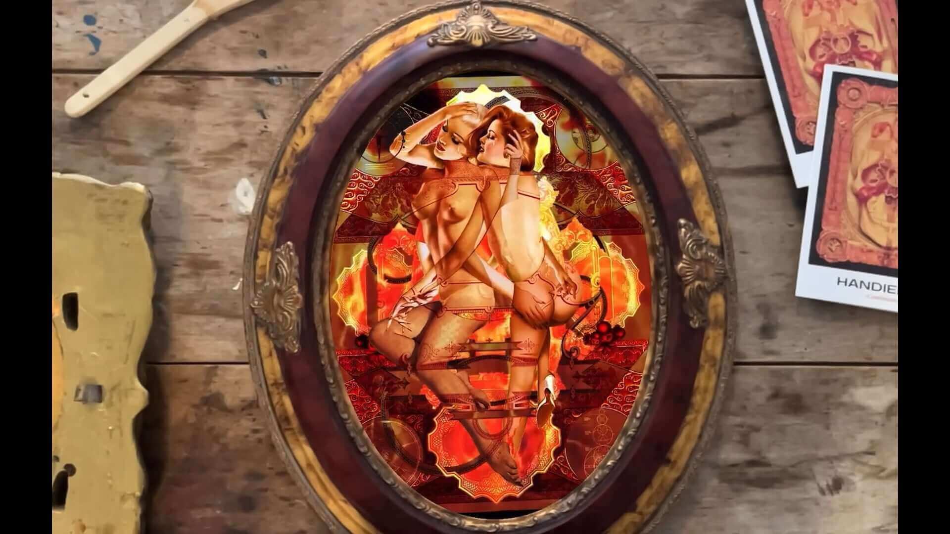 HANDIEDAN | RODE VLINDER IN VUUR