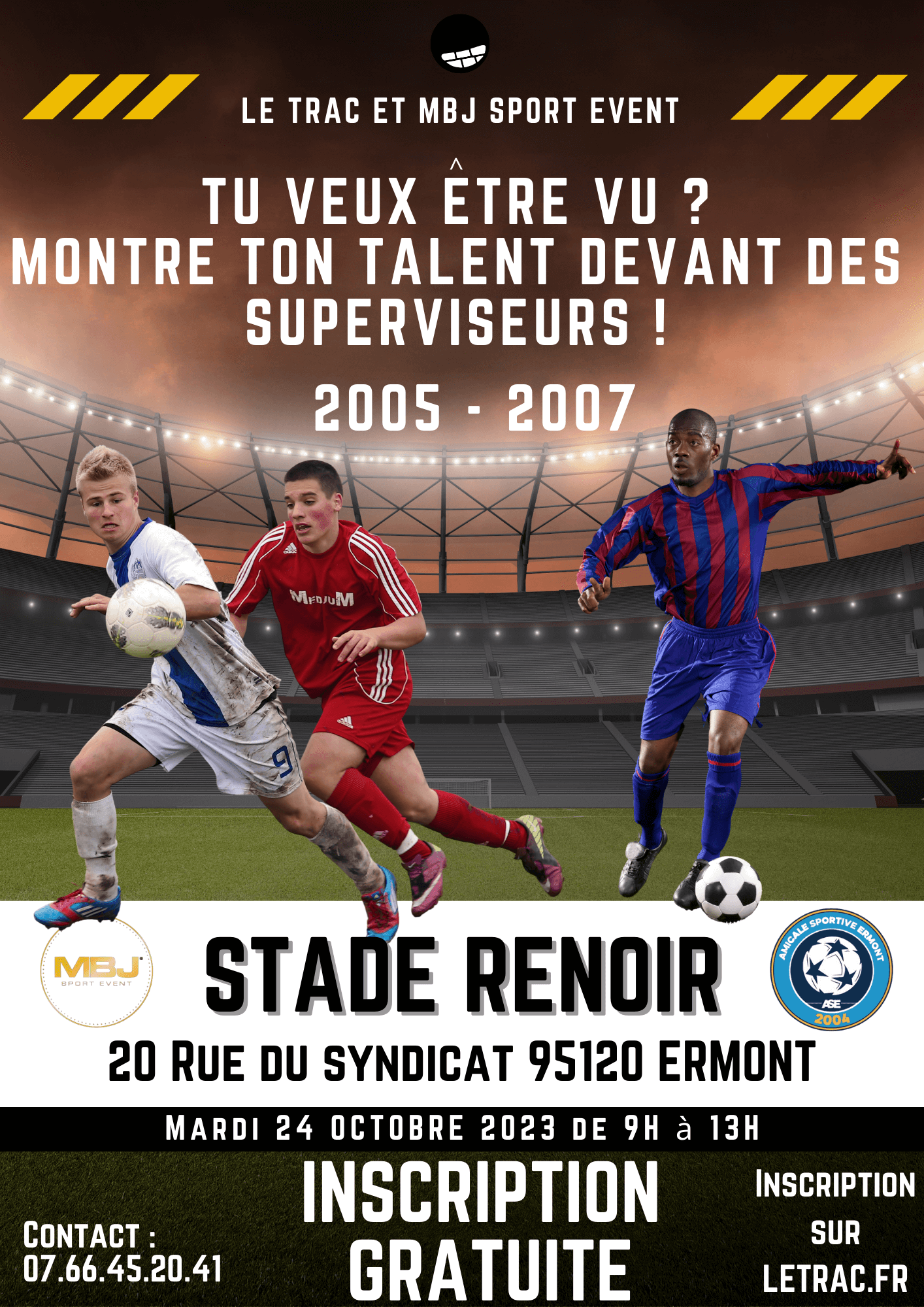 Montre ton talent - Journée de détection | Le Trac