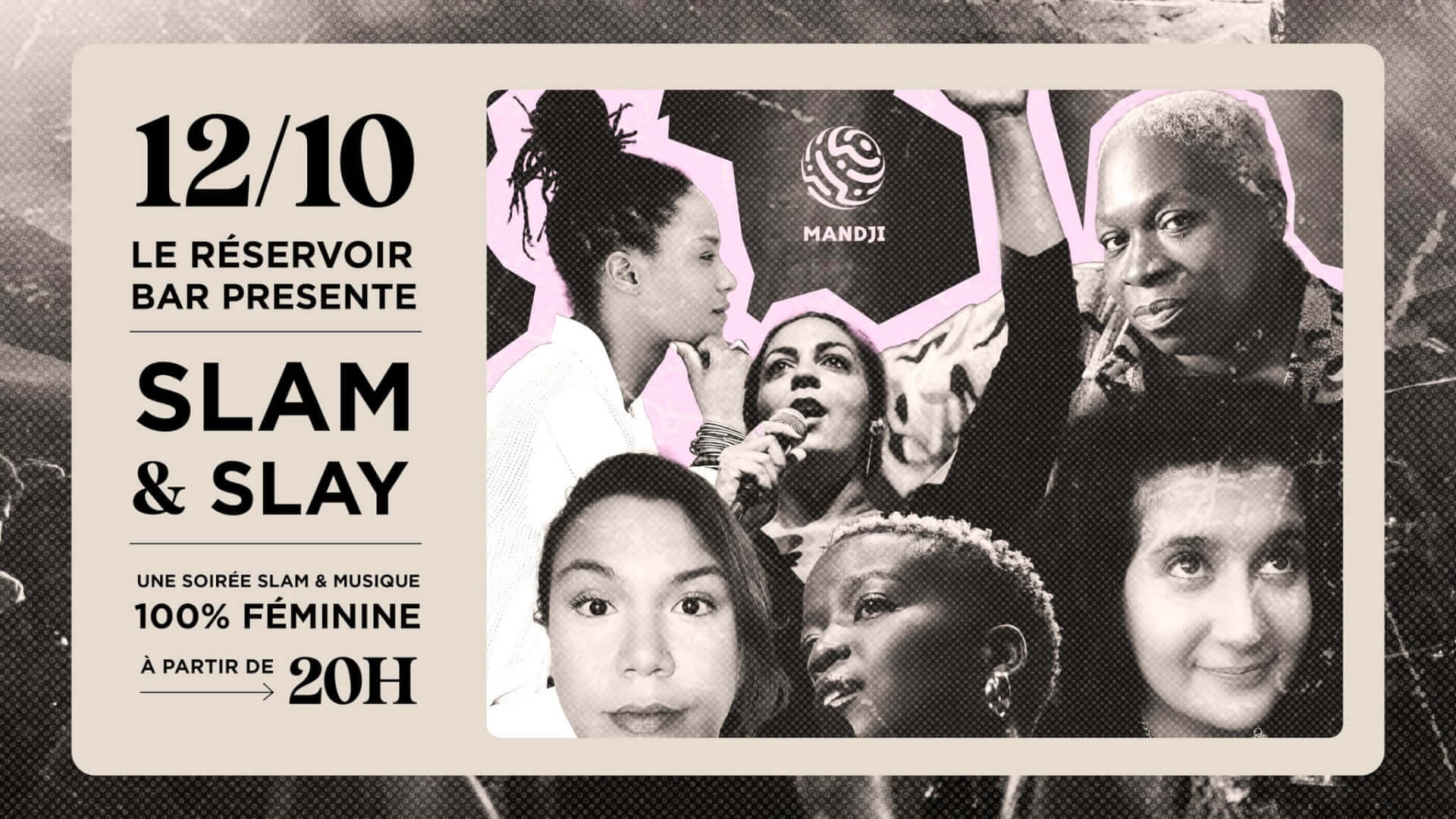Le Réservoir bar présente Slam & Slay | Le Reservoir Bar