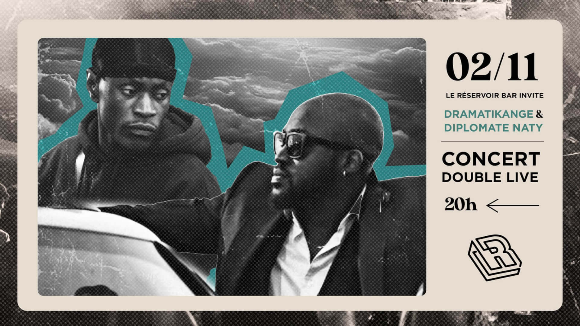 Le Réservoir bar invite DRAMATIKANGE & DIPLOMATE NATY | Le Reservoir Bar