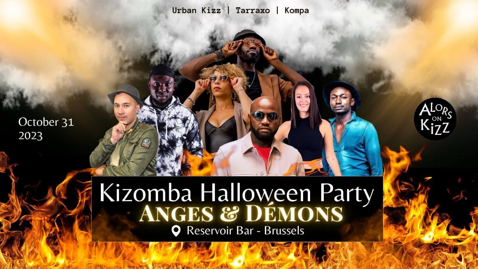 Kizomba Halloween Party | Anges & Démons | Le Reservoir Bar