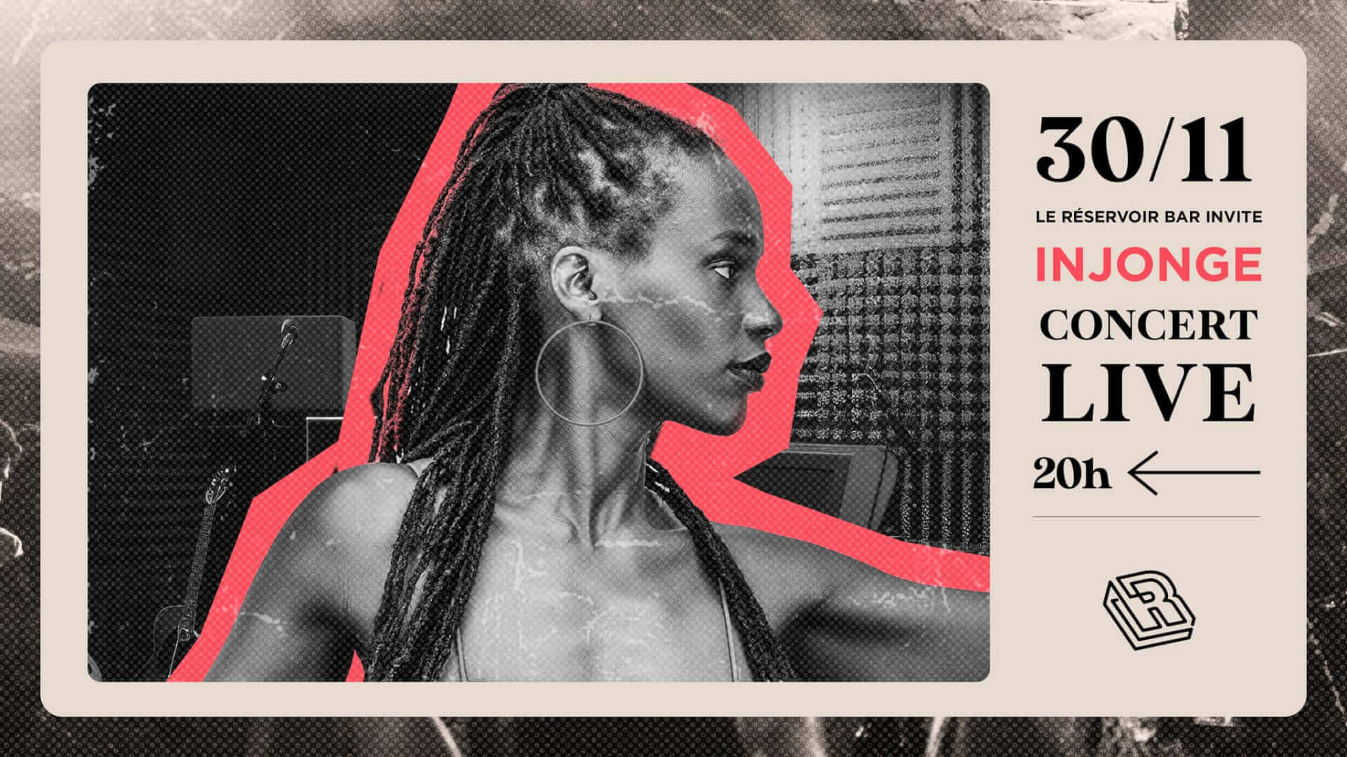 Le Réservoir bar invite INJONGE | Le Reservoir Bar