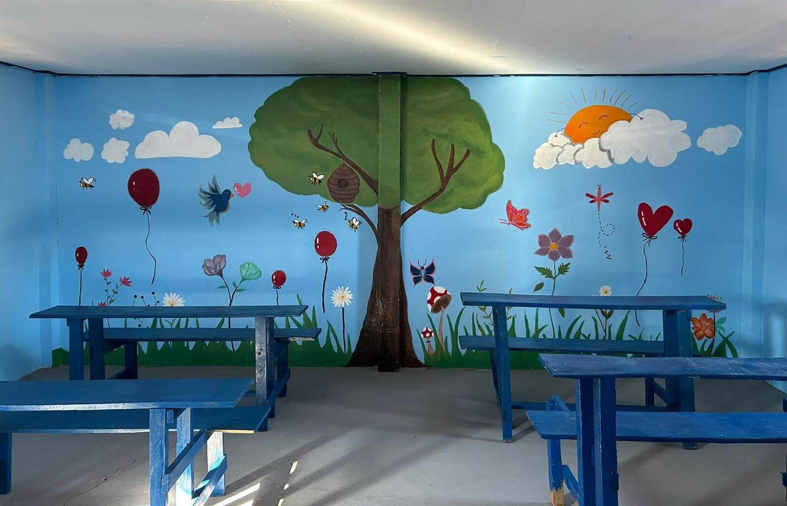 Laos - L'école de Vang Khon toute en couleurs ! | Sourires d'Enfants