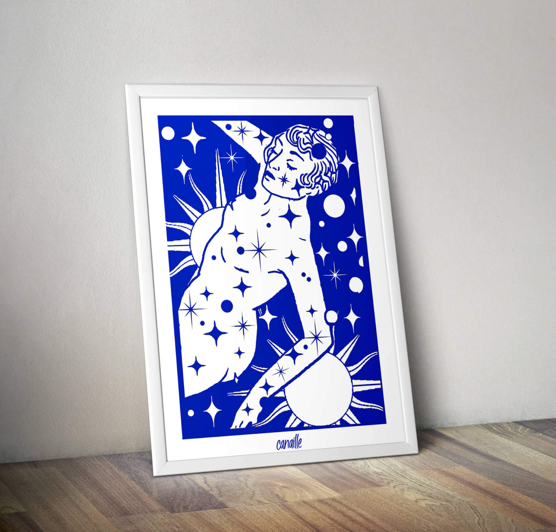 Affiche A3 - cosmos | Canaille Illustration