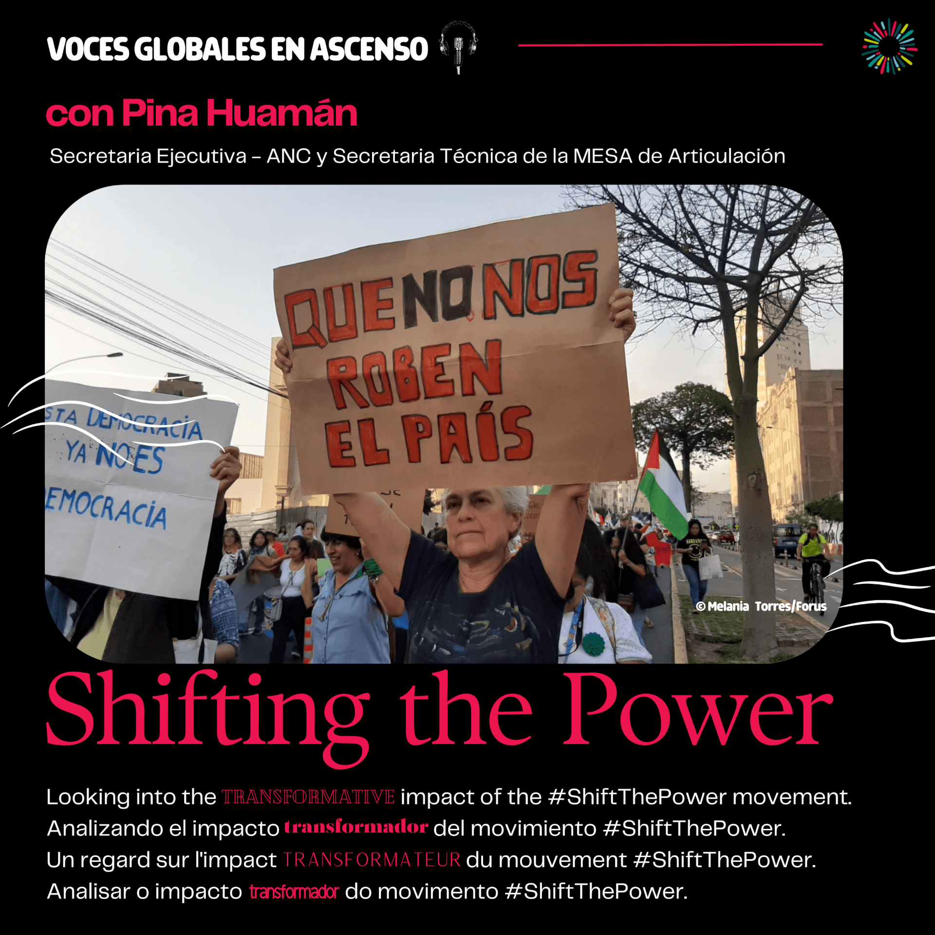 ES - Sobre dinámicas de poder y transformaciones con Pina Huamán | Forus