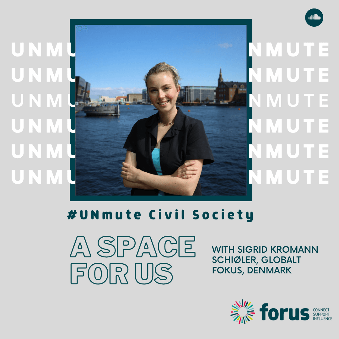 EN - #UNmute with Globalt Fokus for greater civil society participation | Forus
