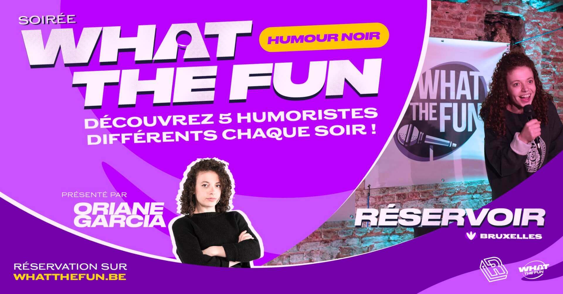 Soirée HUMOUR NOIR au Réservoir | Le Reservoir Bar