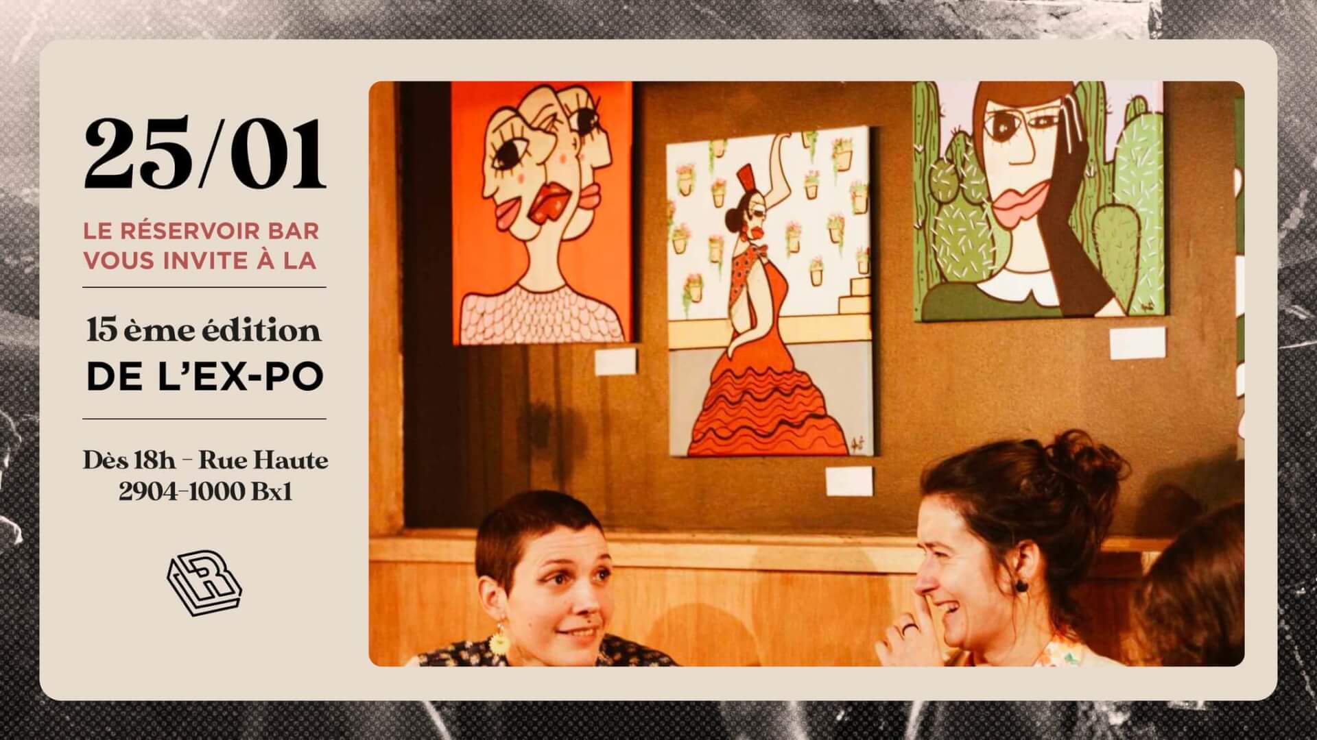 Le Réservoir bar présente L'EX-PO - 15ème édition | Le Reservoir Bar