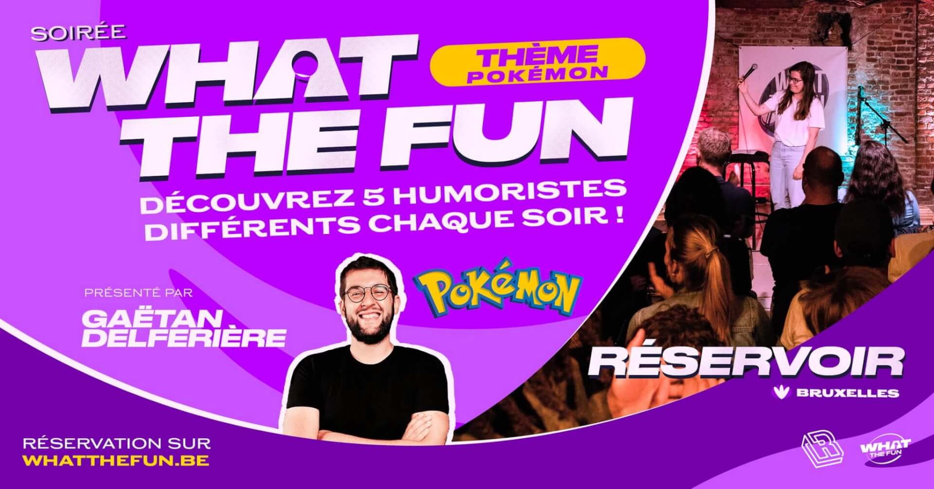 What the Fun au Réservoir - Soirée Pokémon | Le Reservoir Bar