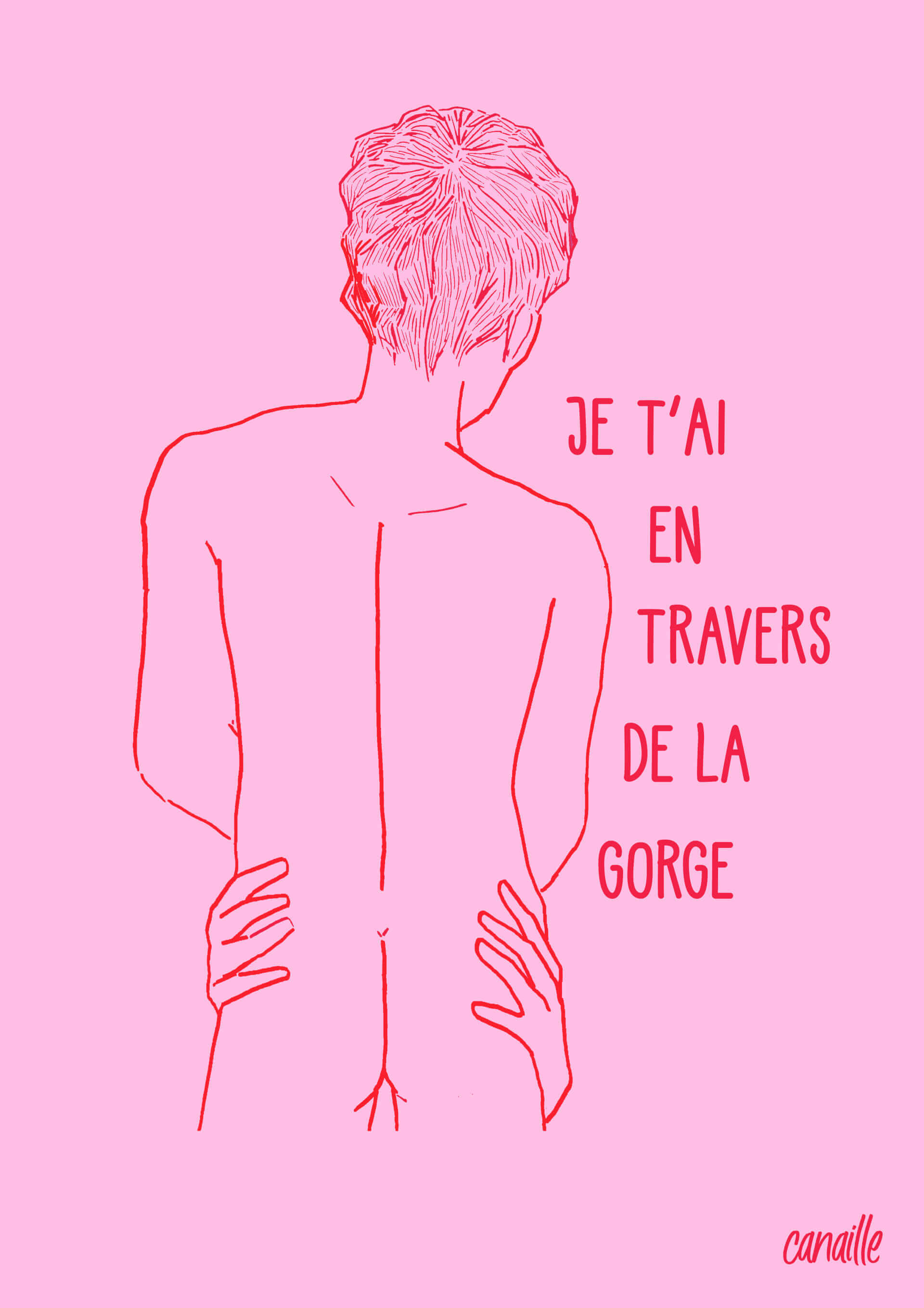 Affiche A4 - Réédition | Canaille Illustration