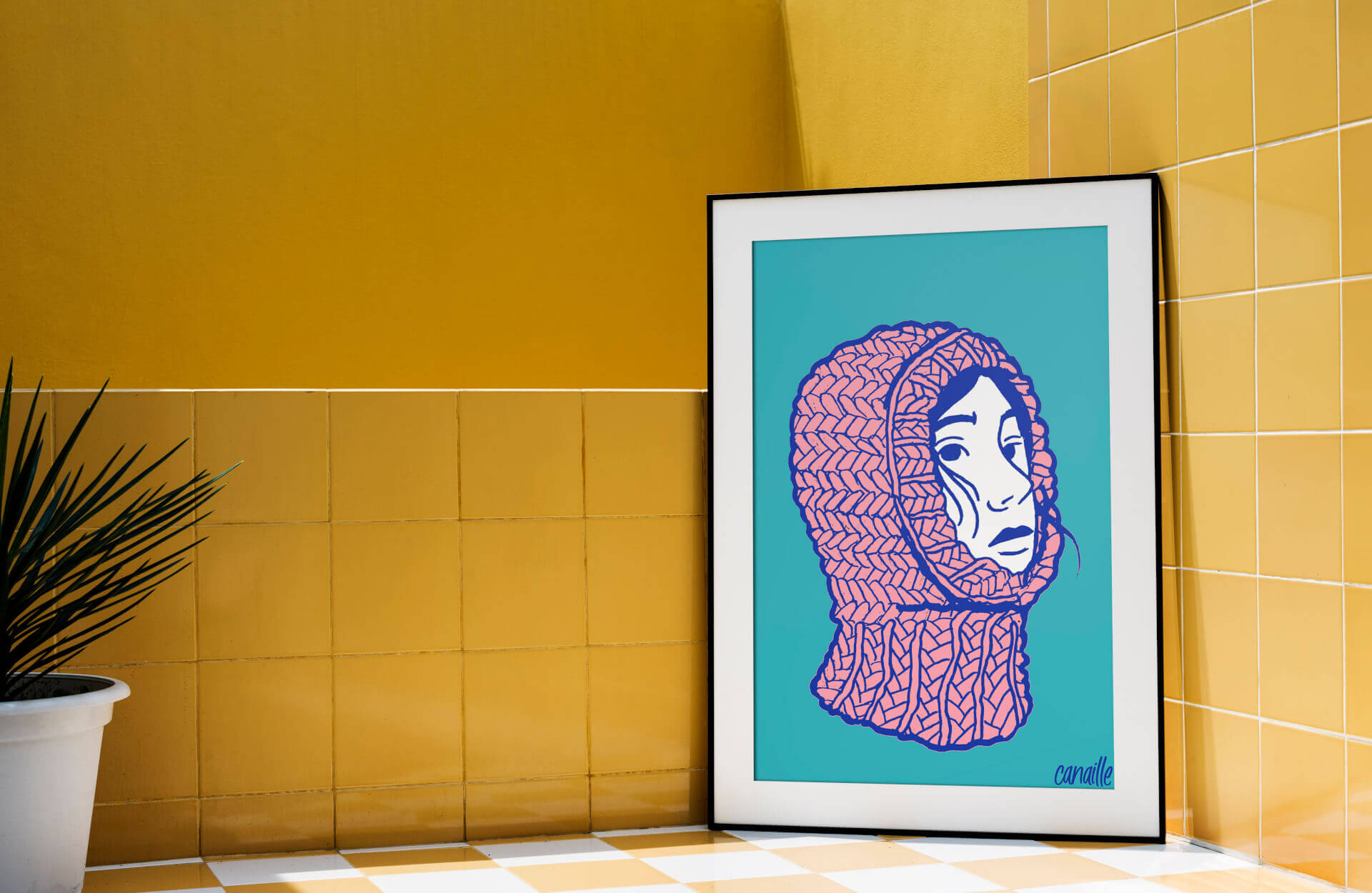 Affiche A3 - Cagoule | Canaille Illustration