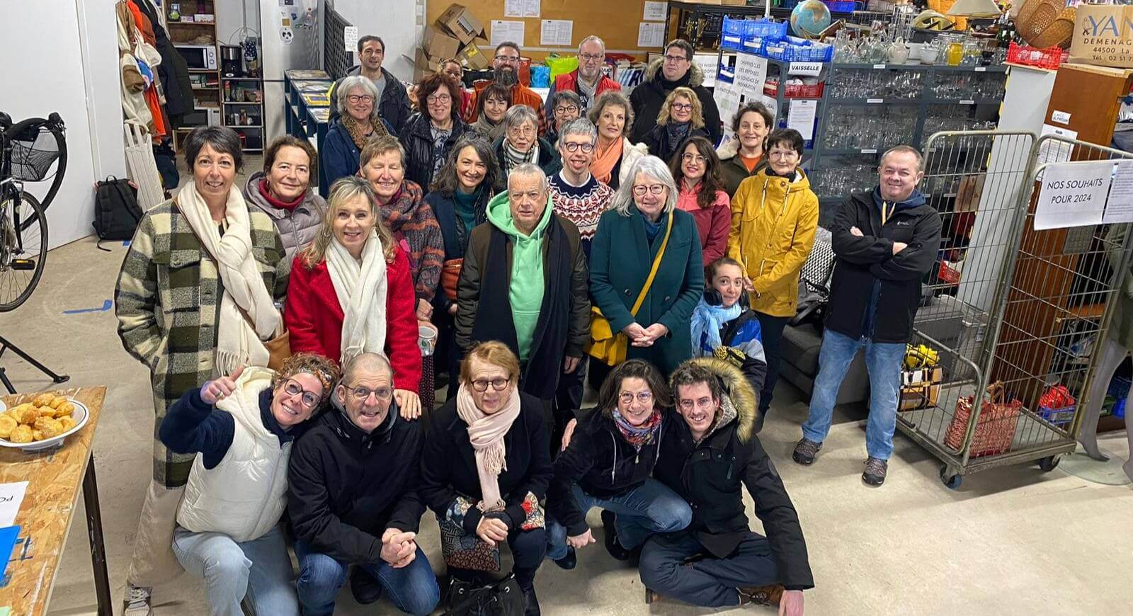 Meilleurs Voeux pour 2024 ! | Au Bonheur des Bennes - recyclerie de l'estuaire