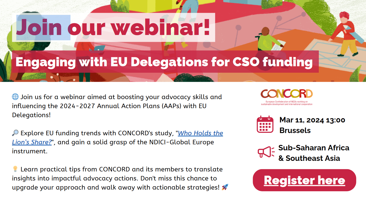 Webinar - Engaging with EU delegations for CSO Funding | Forus