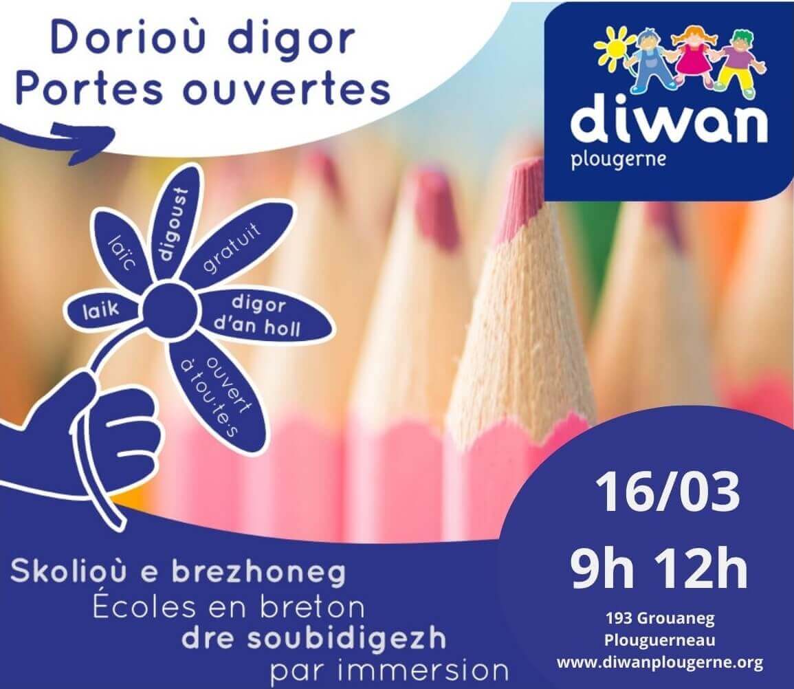 Portes ouvertes | Skoazell Diwan Plougerne