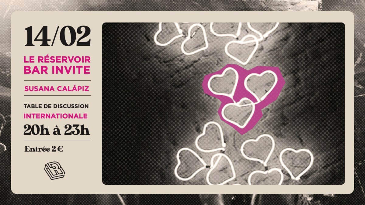 Le Réservoir bar invite Susana Calápiz | Le Reservoir Bar