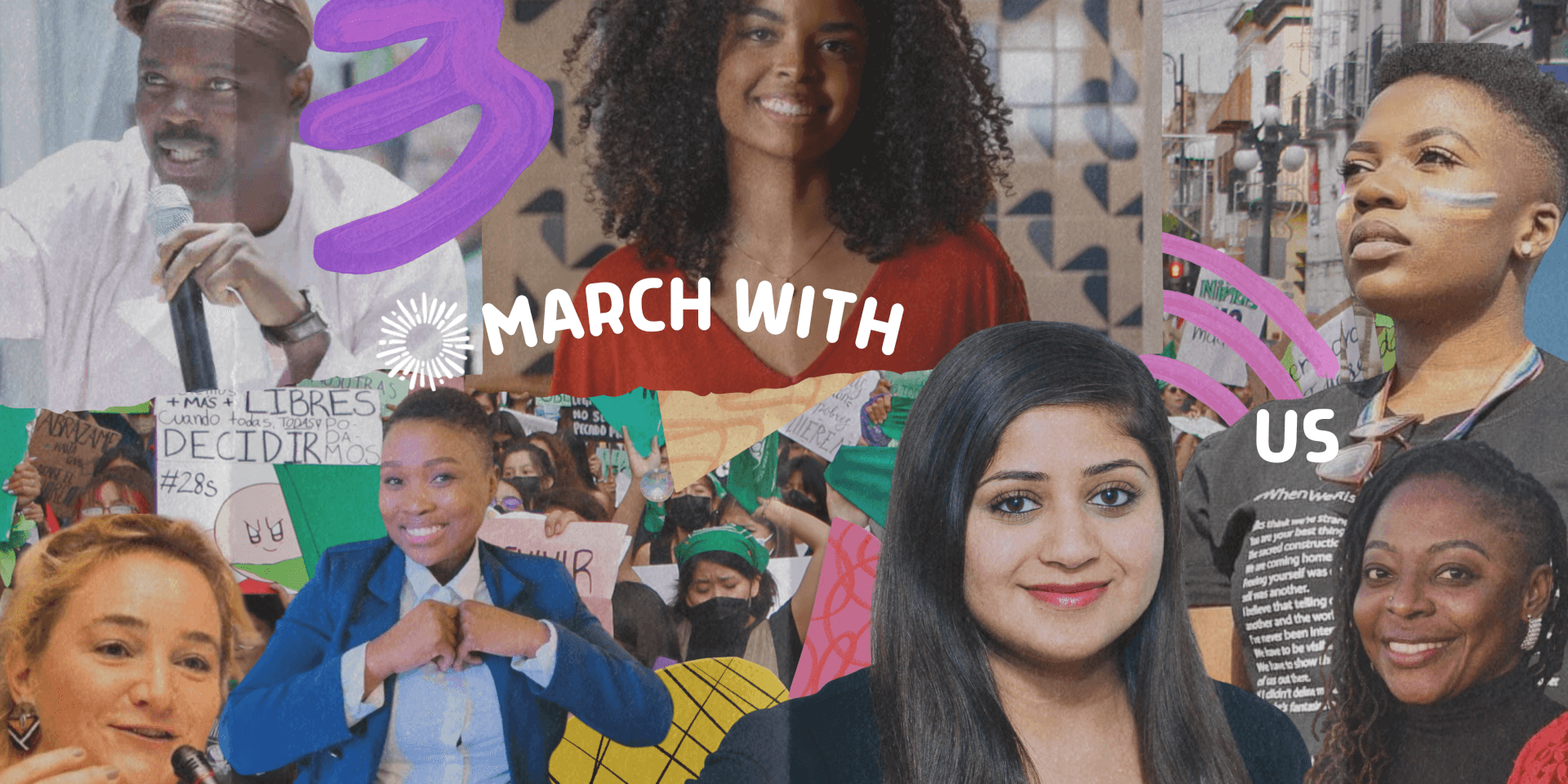 Join the #MarchWithUs movement - one month of stories on and for gender justice | Forus