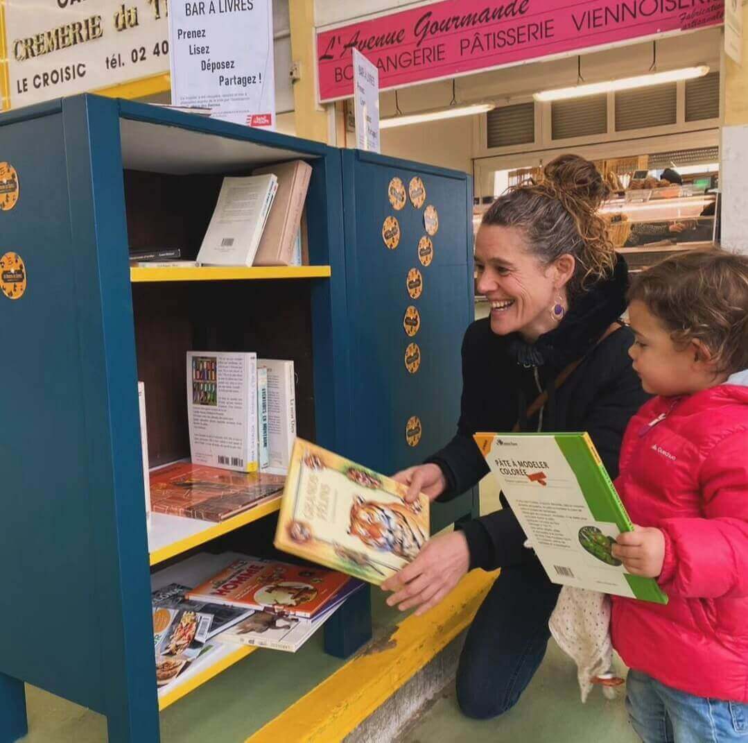 bar a livre reemploi recyclerie | Au Bonheur des Bennes - recyclerie de l'estuaire