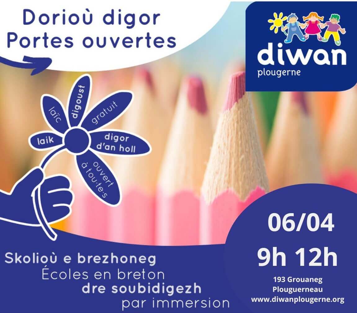 Portes ouvertes | Skoazell Diwan Plougerne