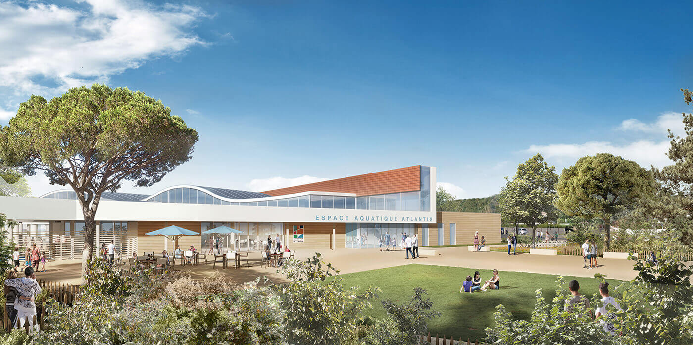 Centre aquatique Atlantis - Albi 81 | BVL Architecture