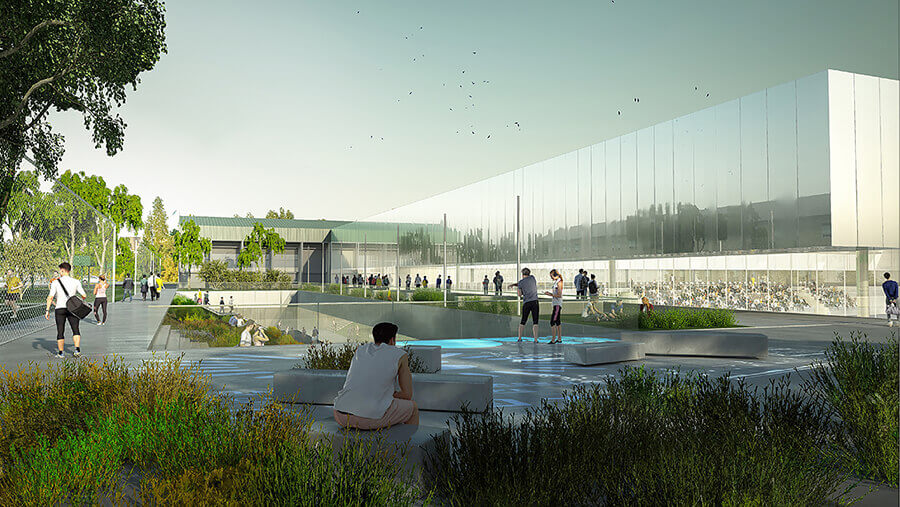 Stade d'athlétisme couvert - Limoges 87 | BVL Architecture