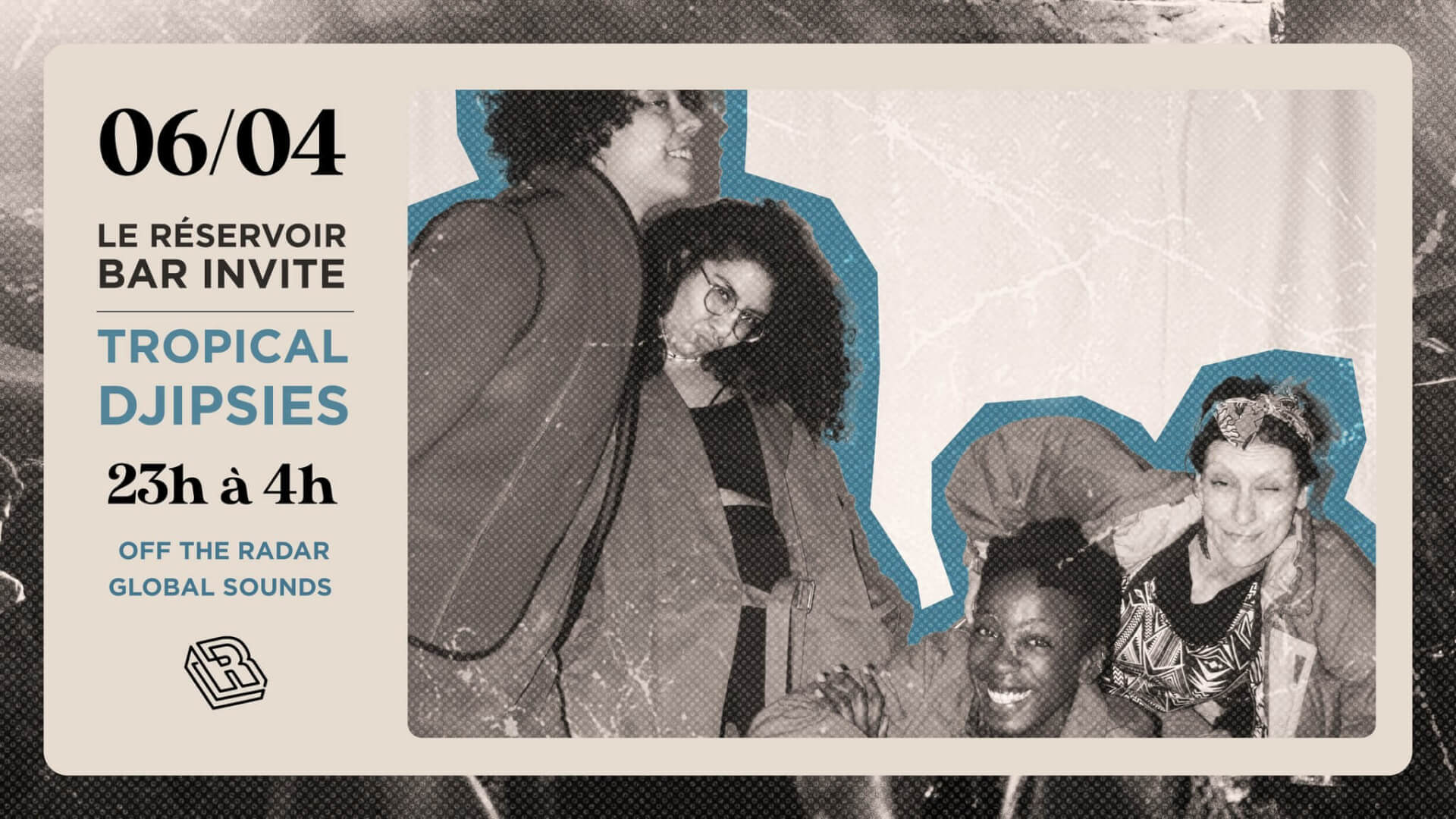Le Réservoir bar invite TROPICAL DJIPSIES | Le Reservoir Bar