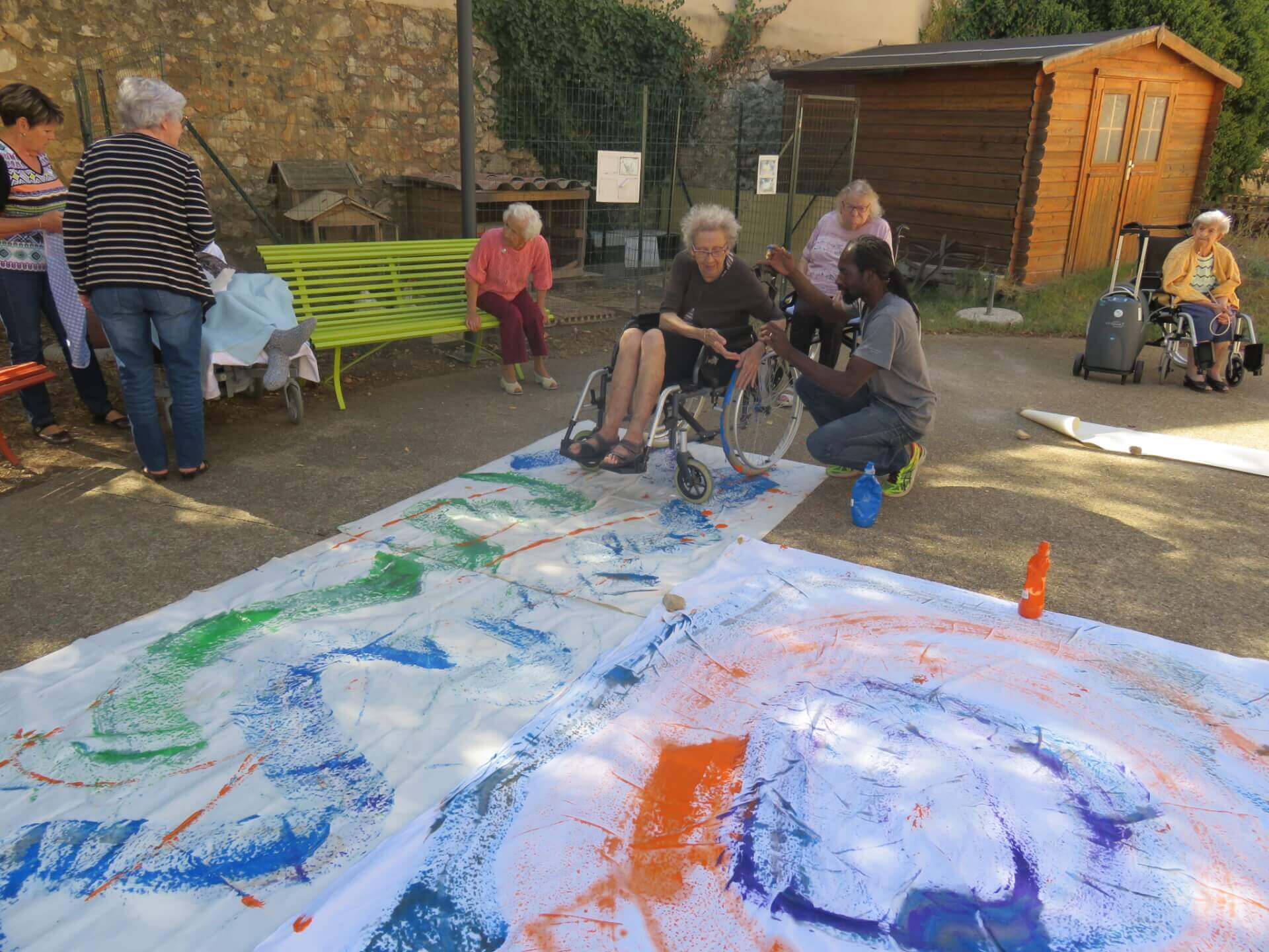 ATELIER STREET ART EN FAUTEUIL ROULANT | L’Art sans Gène