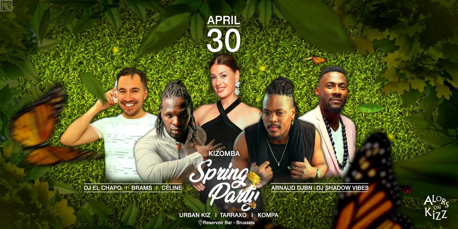 Kizomba Spring Party | Le Reservoir Bar