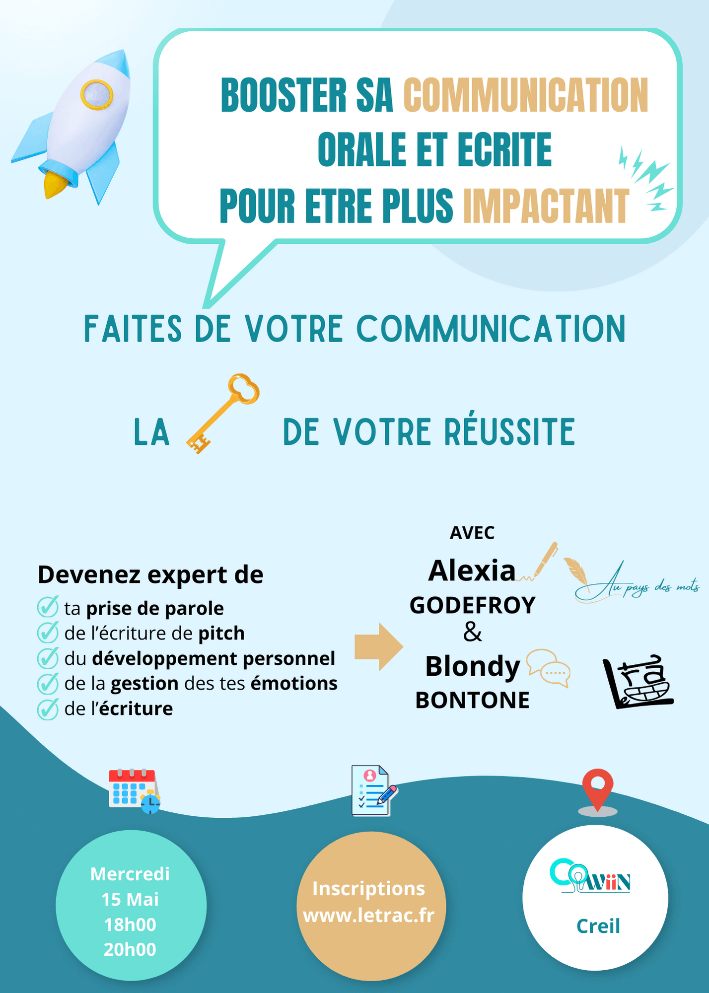 Atelier : Booster sa communication orale et écrite pour être plus impactant | Le Trac