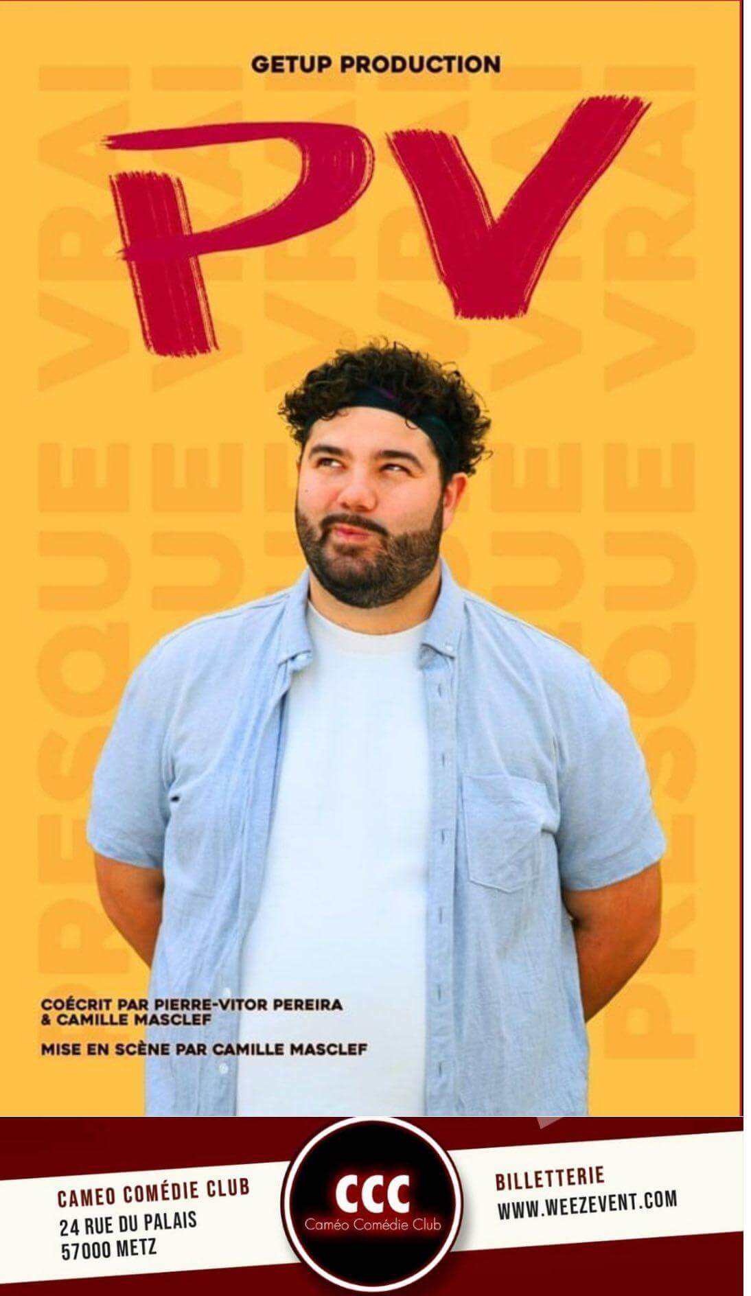 Spectacle - PV au Caméo Comedie Club | Le Trac