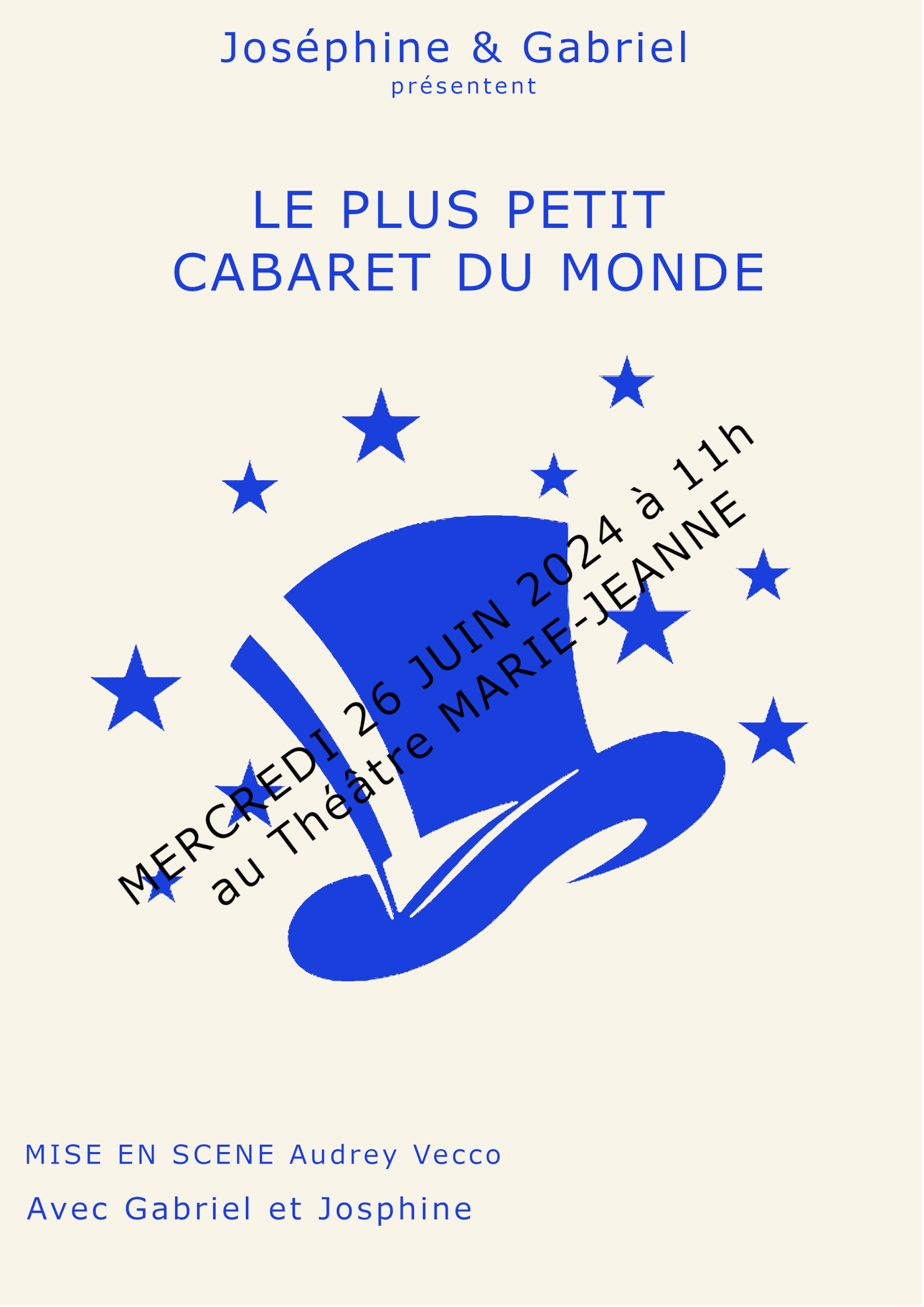 LE PLUS PETIT CABARET DU MONDE | Théâtre Marie-Jeanne