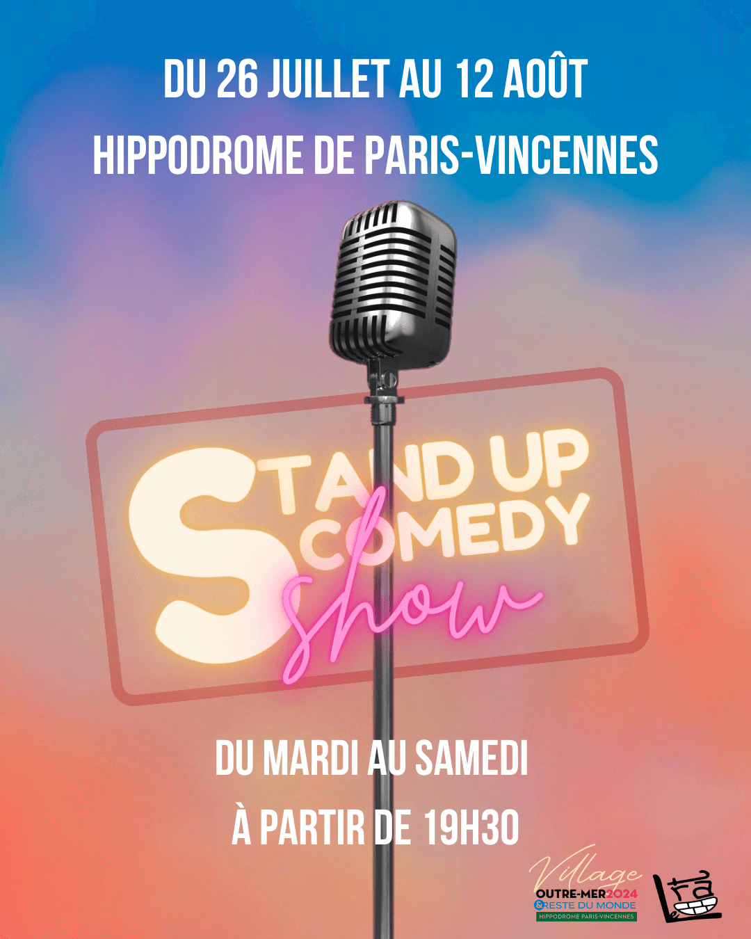 Comedy club - Village Outre Mer & Reste du Monde 2024 - EVENEMENT SPECIAL JO 2024 | Le Trac