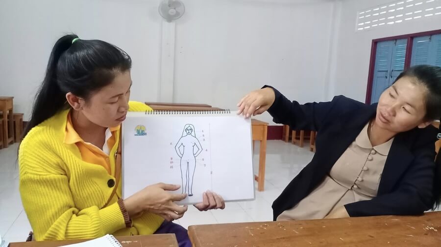 Laos - Journée Mondiale de l’Hygiène Féminine et Menstruelle | Sourires d'Enfants