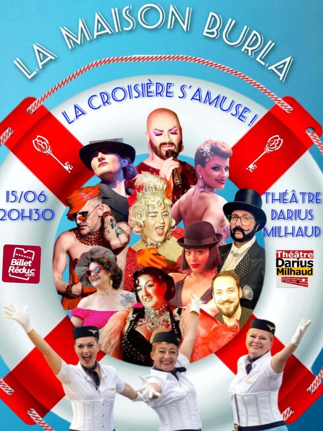 La croisère s'amuse | La Maison Burla