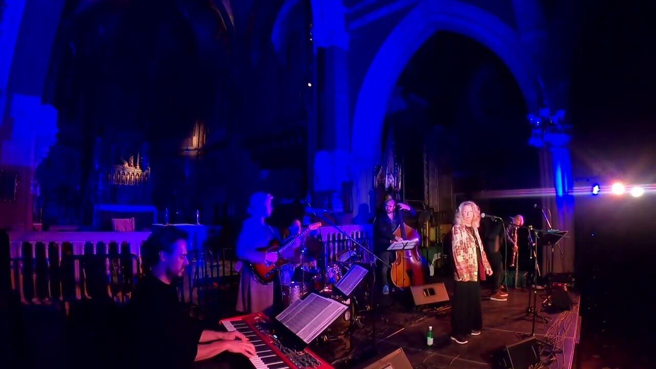 The Modern Jazz & Folk Ensemble with Jacqui McShee - 'I've Got A Feeling' (Live)